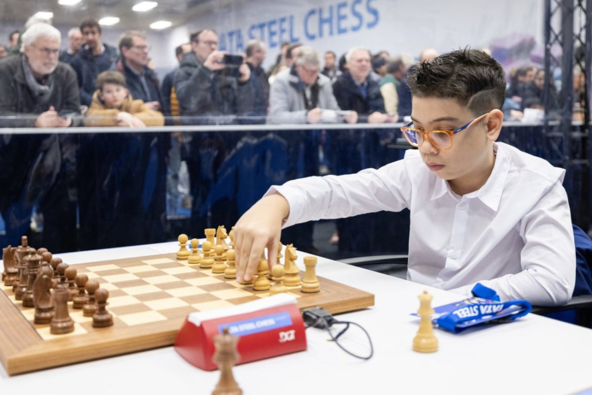 Faustino Oro obtiene su primera victoria en Wijk aan Zee | ChessBase