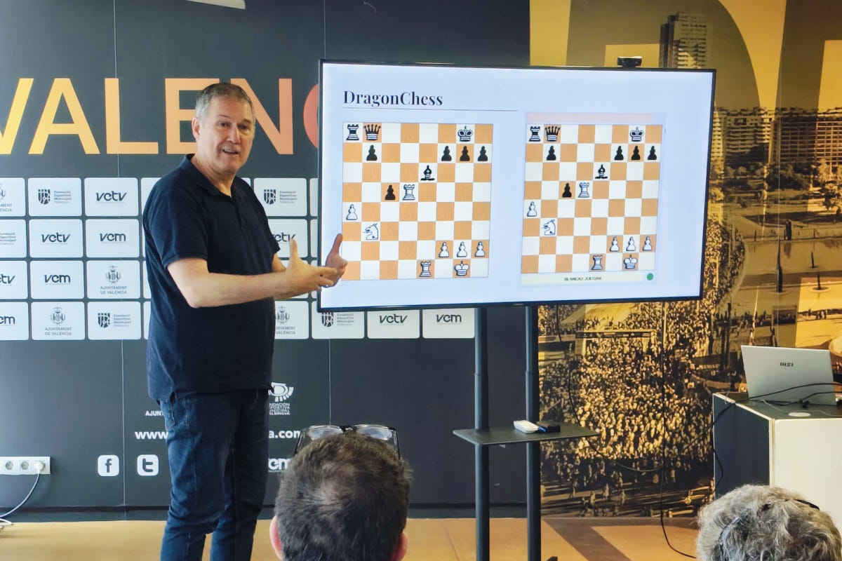 Chess news — Día del Ajedrez en la Comunitat Valenciana con la presencia del legendario Miguel Illescas