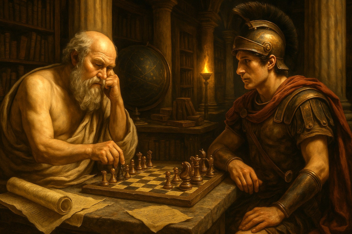 Chess news — Filosofía antigua y juegos de estrategia