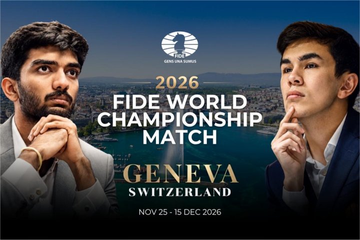 Chess news — El Campeonato del Mundo se jugará en Ginebra