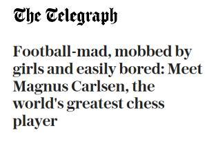 Football-mad, mobbed by girls and easily bored: Meet Magnus