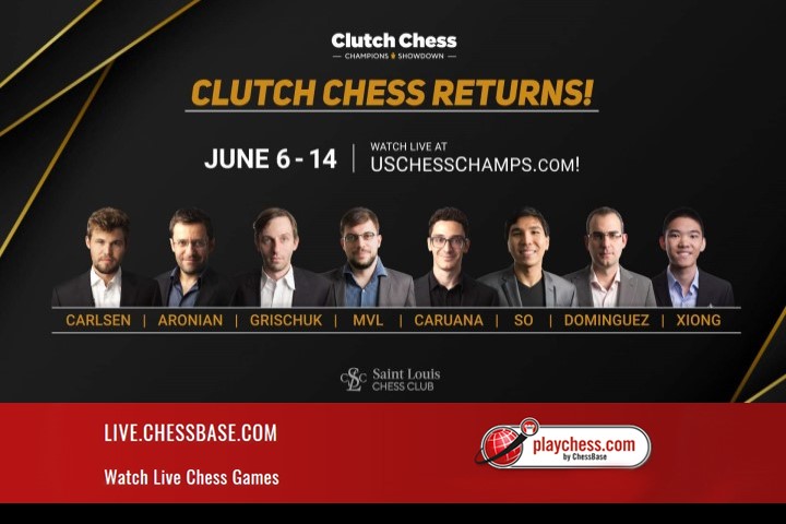 noticias - ¡265.000 dólares en premios en el Clutch Chess!